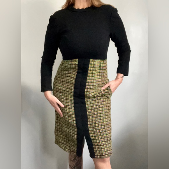 Vintage Long Sleeve A-Line Dress with Pockets! *Make Me An Offer* - Picture 3 of 17